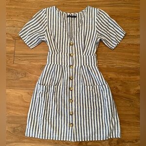 Abercrombie & Fitch stripped dress, size small.